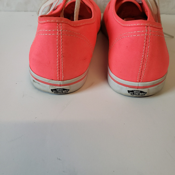 Vans Unisex Lo Pro Tennis Shoes M7.5 W9 Neon Pink - Picture 6 of 7